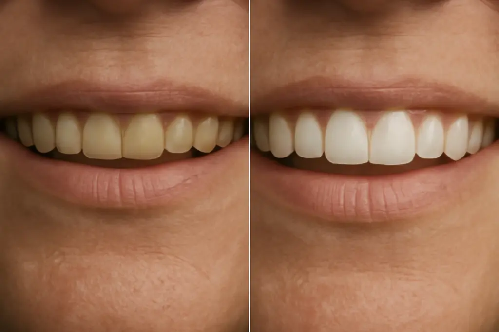 le rôle de la couleur des dents