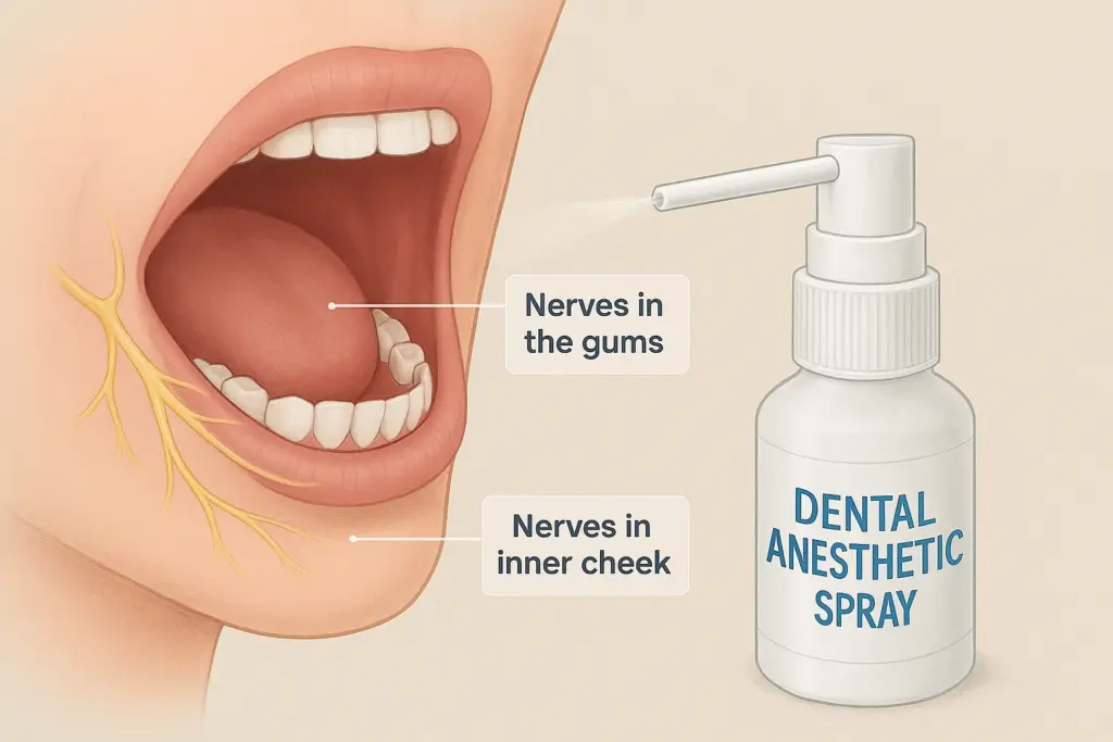 când și de ce dentistii folosesc spray anestezic