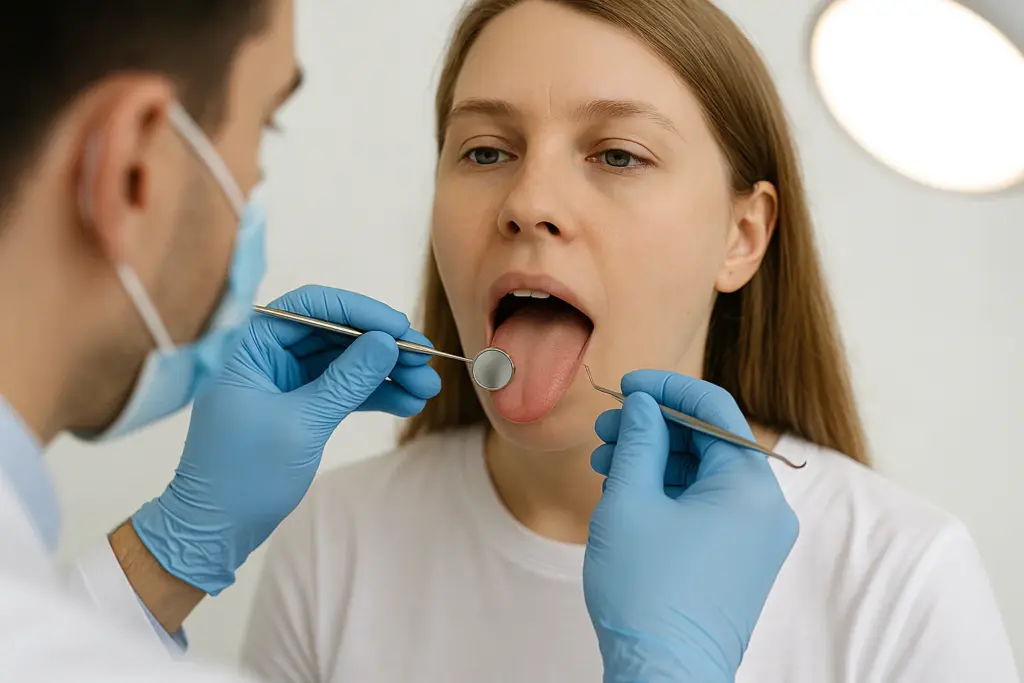 hvornår man skal se tandlæge om tungen