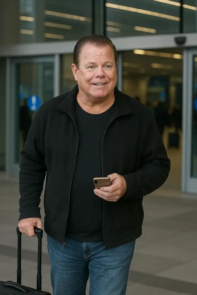 Gerry Lollard ved Istanbul lufthavn
