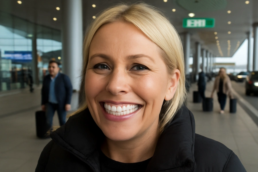 Sara Cawood στην Κωνσταντινούπολη