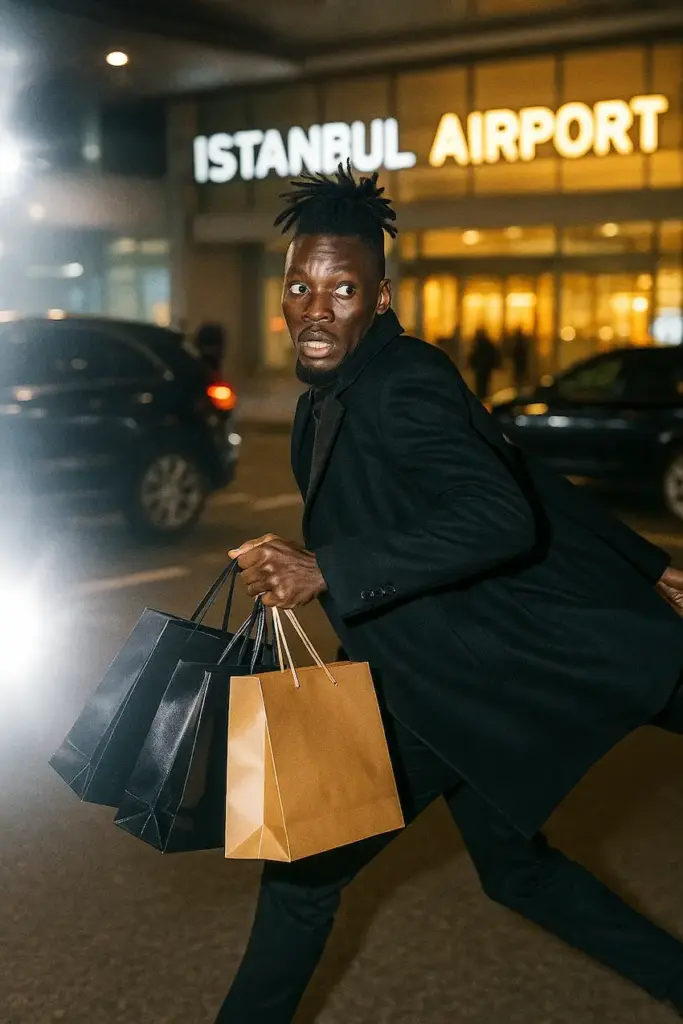 bertrand traoré i Istanbul lufthavn