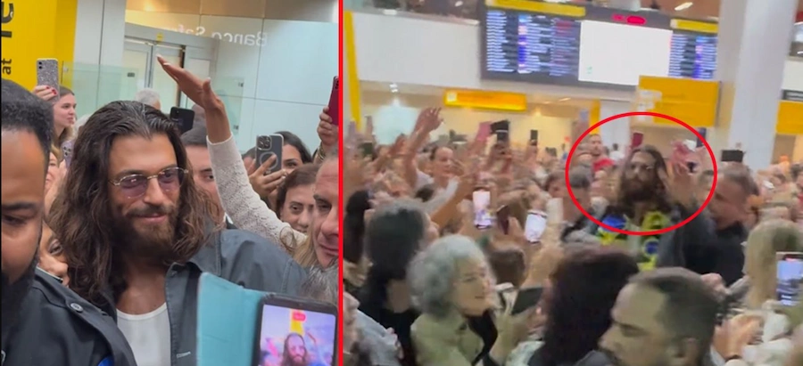 can yaman istanbulil airport