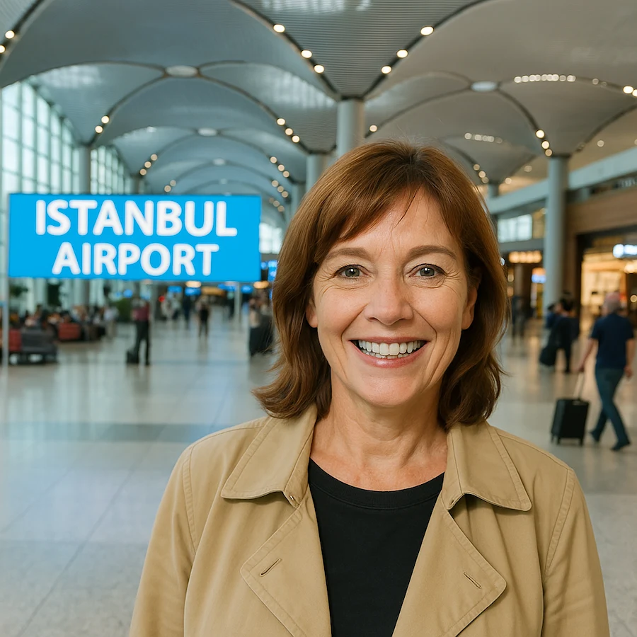 marisa burger at istanbul airport