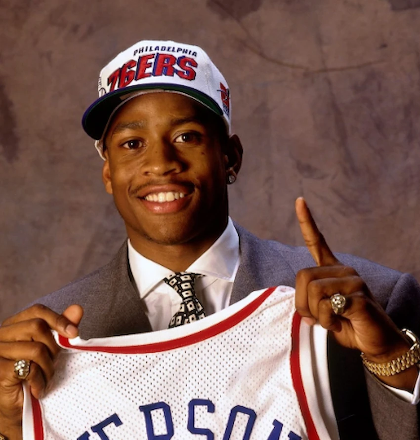 allen iverson teeth 1996
