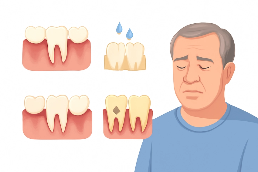 entre la salud de las encías y la diabetes