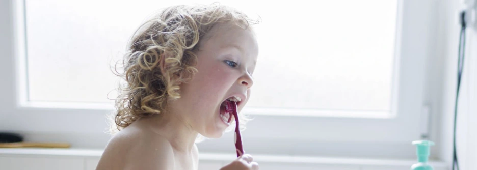نظافة أسنان الأطفال