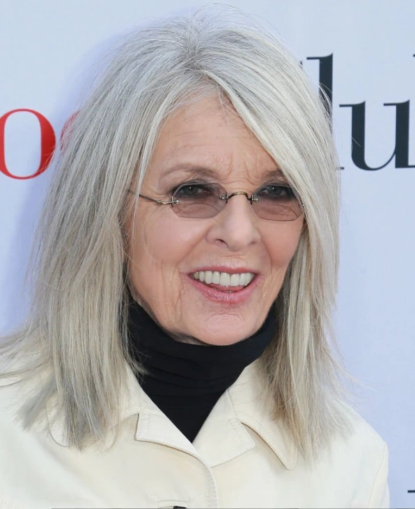 diane keaton teeth 2018