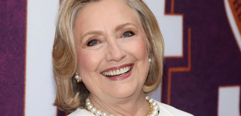 hillary clinton hollywood smile
