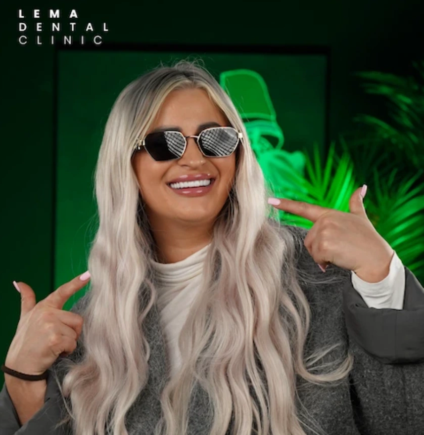 hollywood smile at lema dental clinic