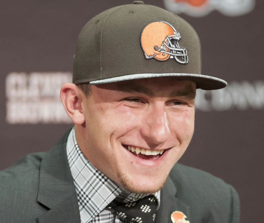 δόντια του Johnny Manziel το 2014
