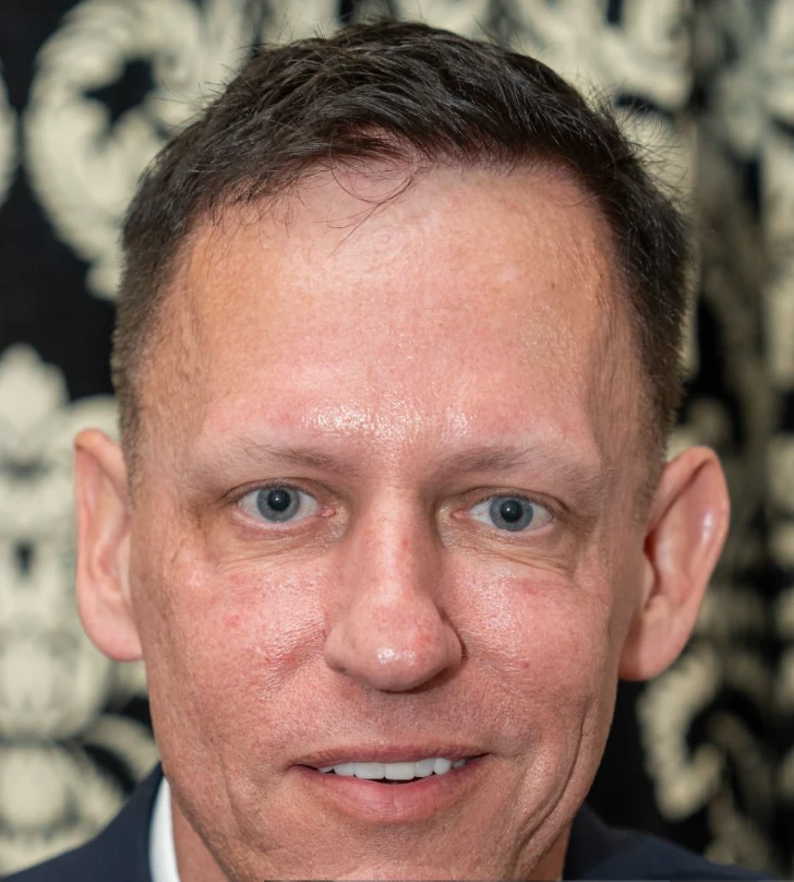 peter thiel teeth in 2025