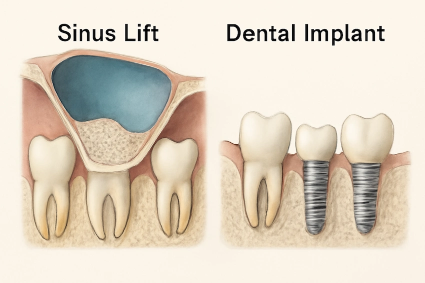 sinus lift vs other advanced dental implant procedures