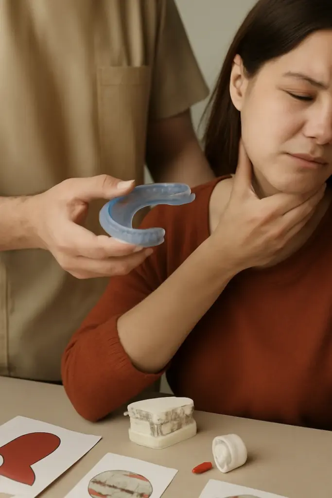 temporomandibular joint and tooth extraction