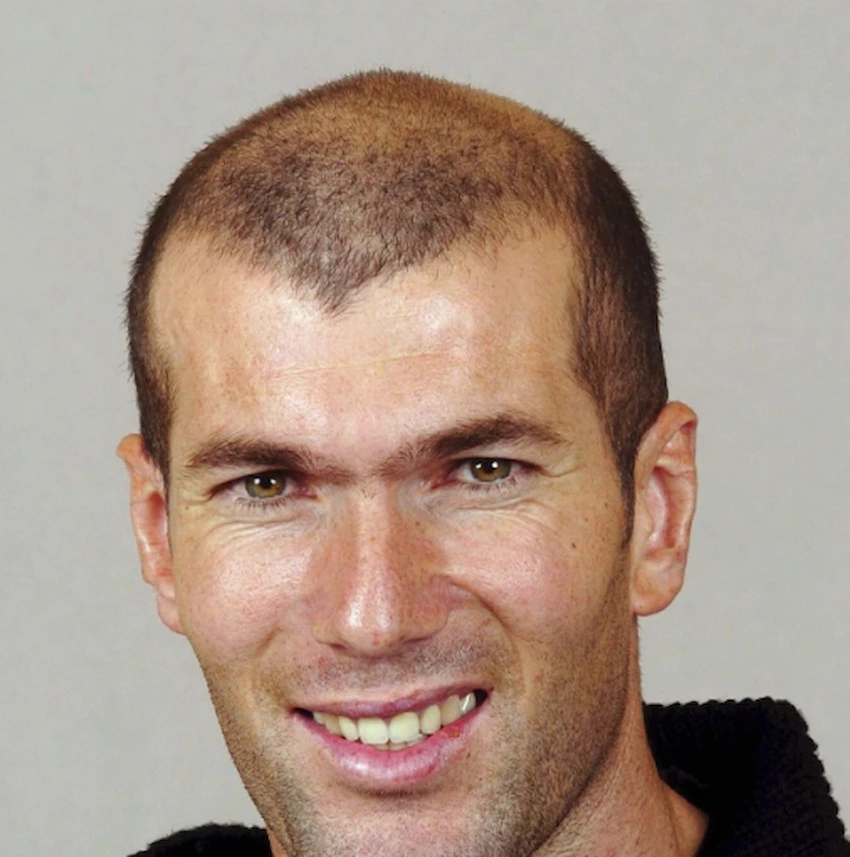 zinedine zidane tanden 2005