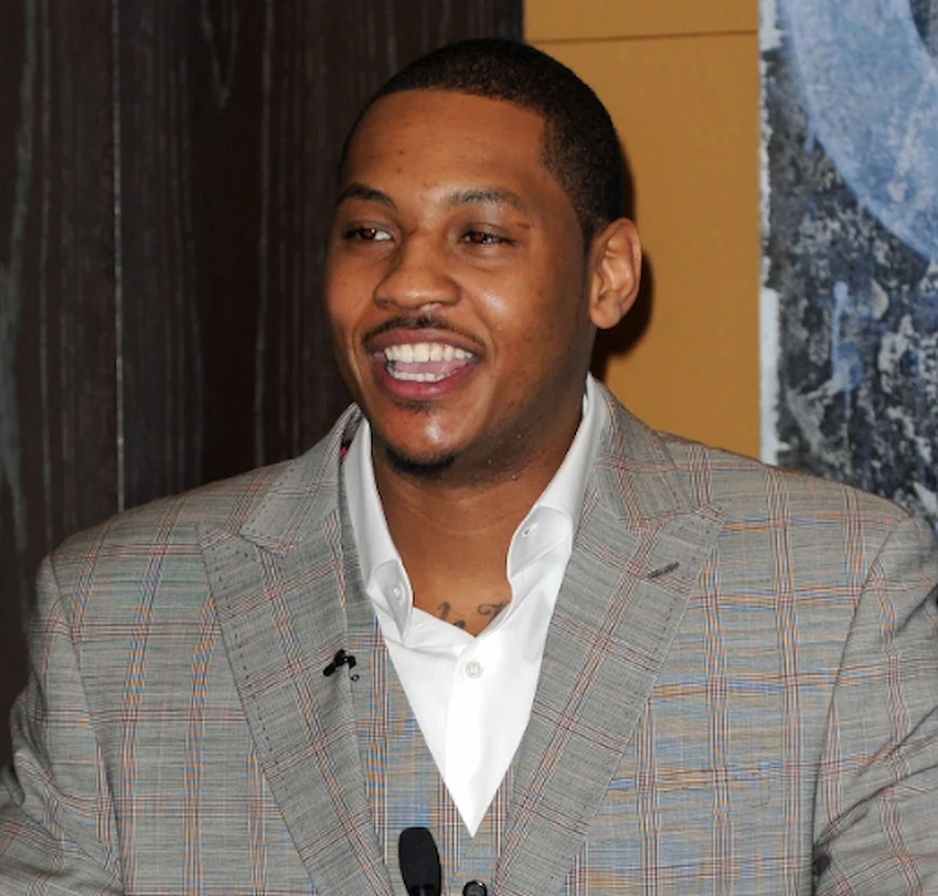 carmelo anthony teeth 2010