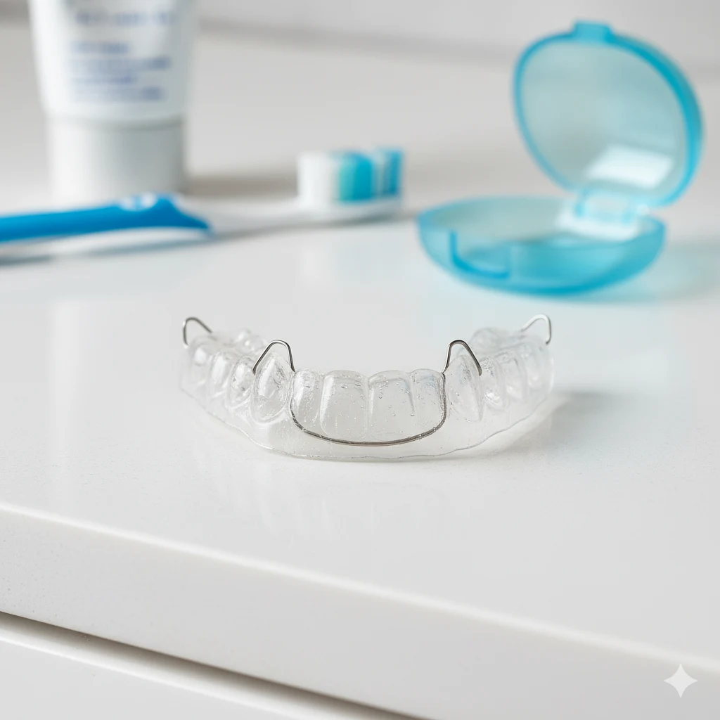 dental-retainer-clean