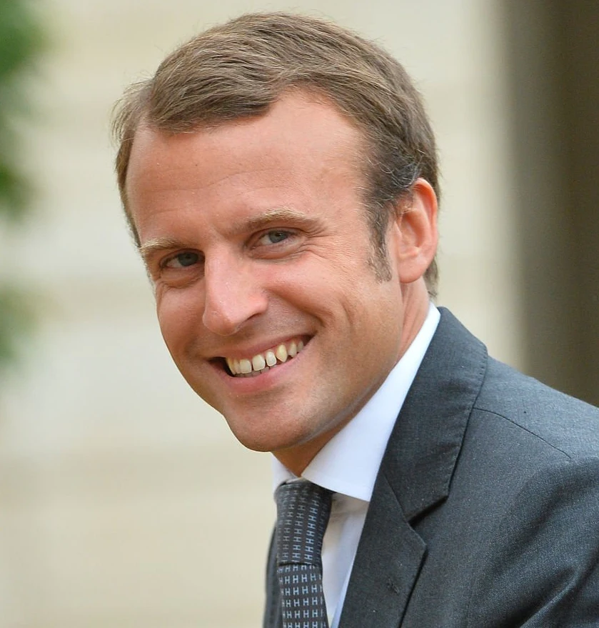emmanuel macron teeth in 2014