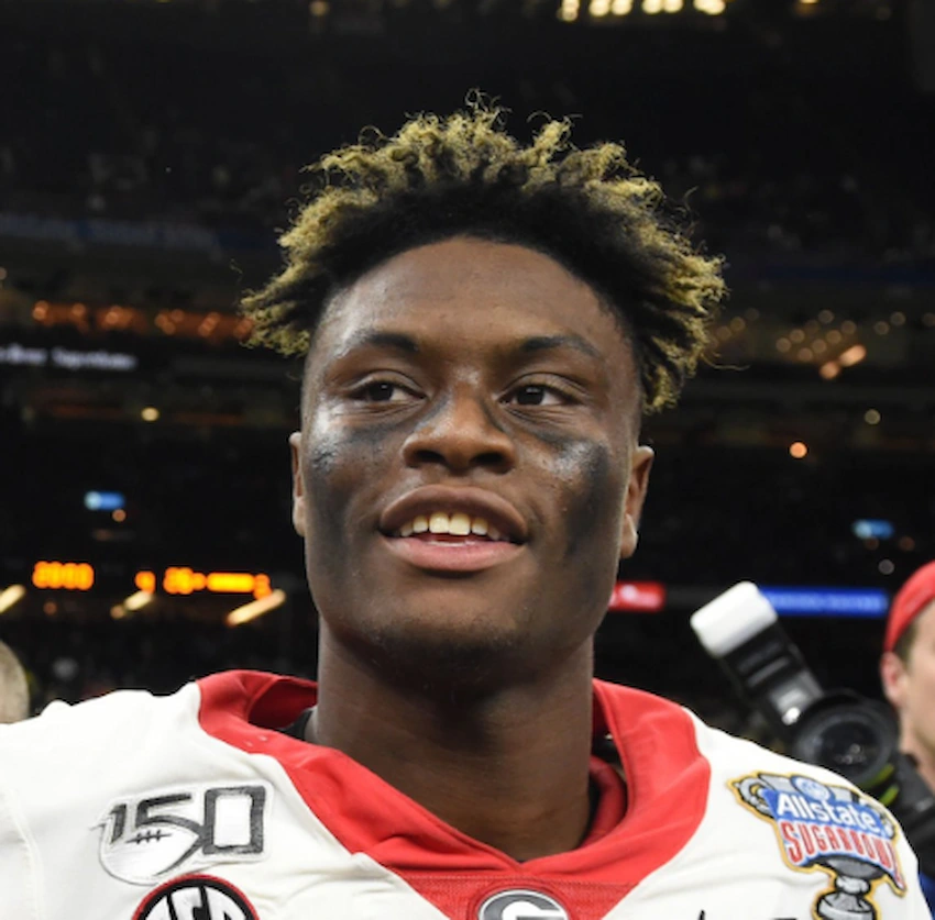 george pickens teeth 2020