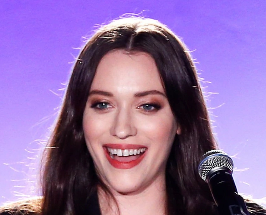 kat dennings smile 2015
