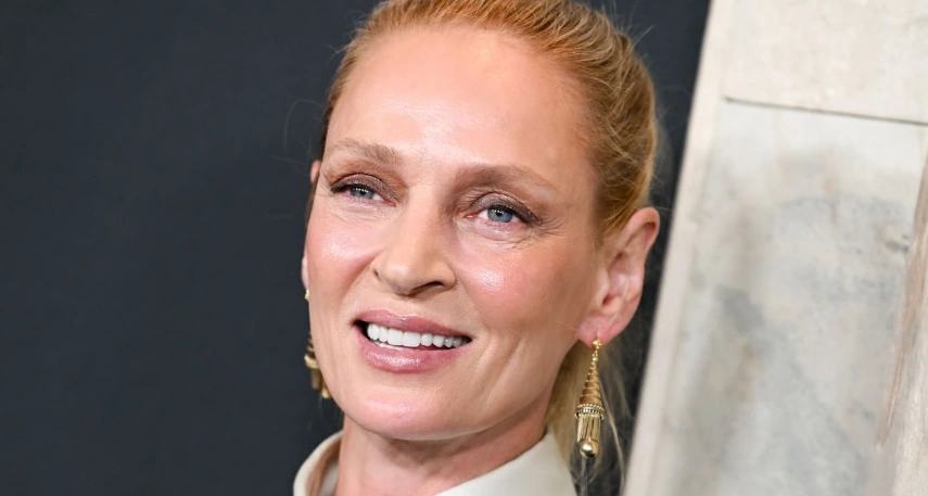δόντια Uma Thurman το 2025