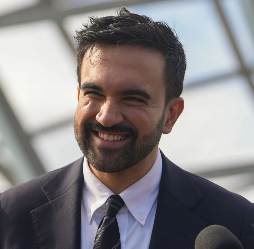 zohran mamdani naeratus 5. november 2025
