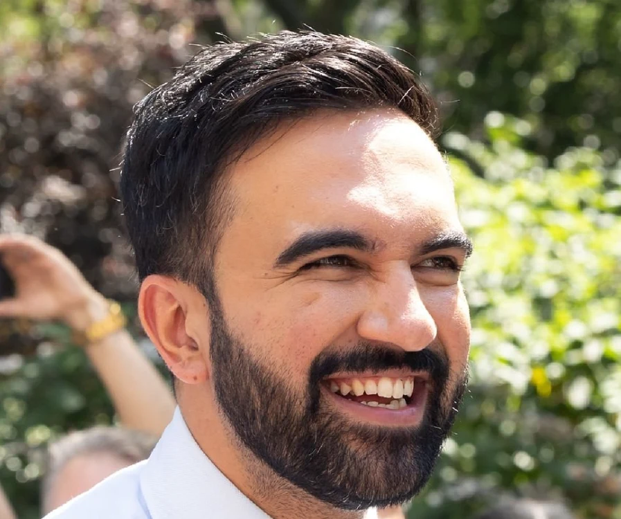 zohran mamdani naeratus 29. juuni 2025