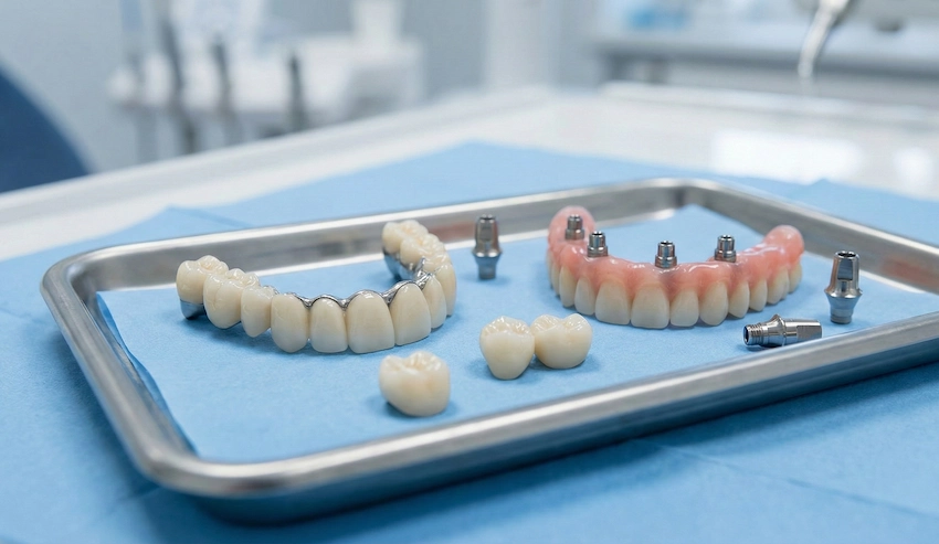 фиксированный зубной протез