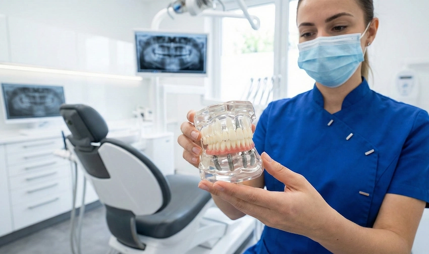 do all on 4 implants have any side effects