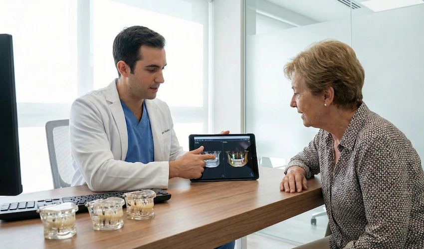 täieliku suu implant Türgis kasu