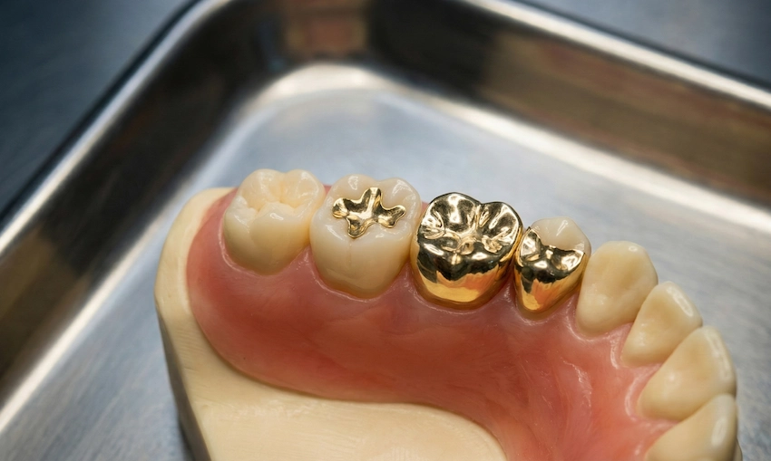 gold inlays and onlays