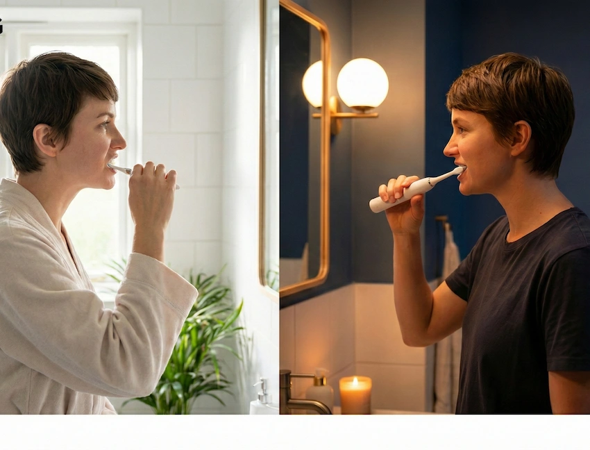 healthy brushing method