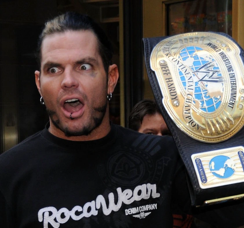 jeff hardy arrives WWE