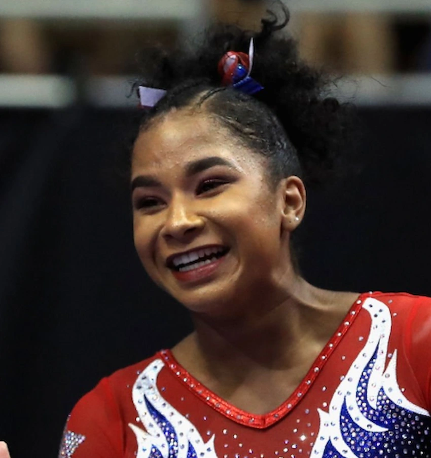 jordan chiles teeth 2017