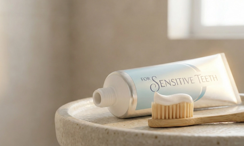 dentifricio per denti sensibili