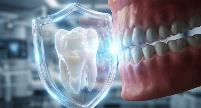 a-tooth-protected-by-an-unbreakable-translucent-shield