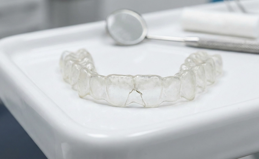 cracked retainer