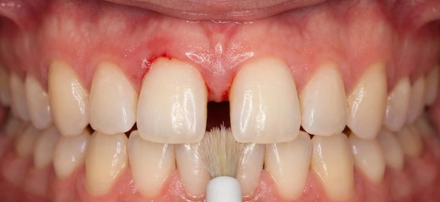 gap-between-teeth-causing-gum-irritation