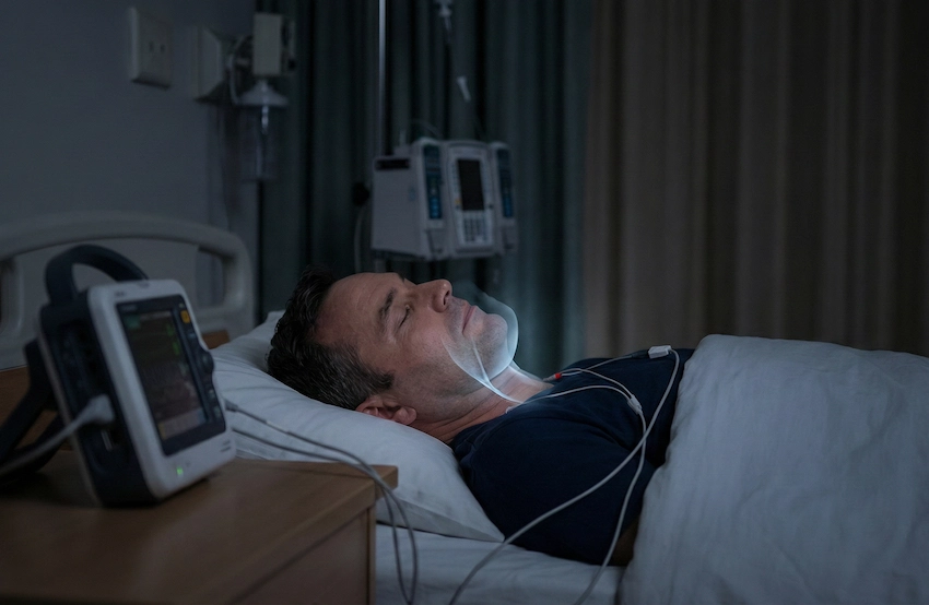 علاج توقف التنفس أثناء النوم