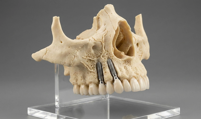 implante dental trans nasal