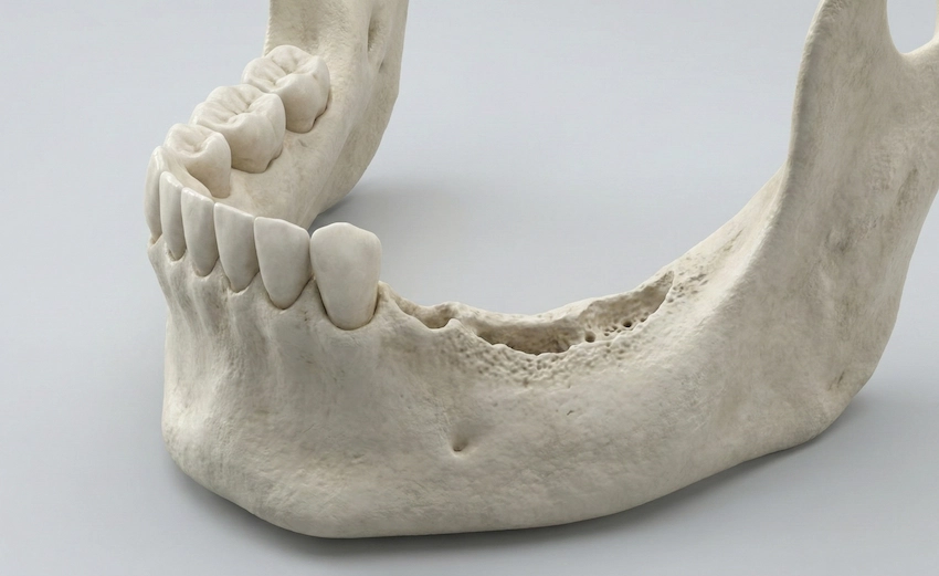 lo que le sucede a su mandíbula y rostro cuando pierde dientes