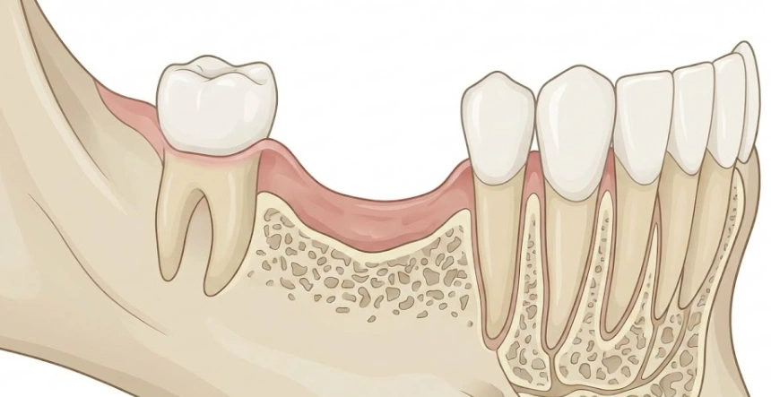 bone loss after tooth extraction over time