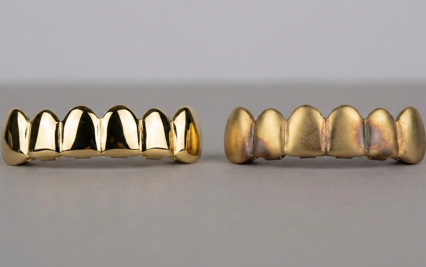 συγκρίσεις πρόληψης οξείδωσης χρυσού grillz