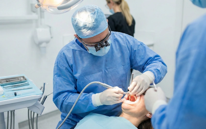 chirurgie des implants ptérygoïdes procédure clinique de la mâchoire supérieure