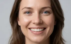 dental aesthetic portrait natural smile glow