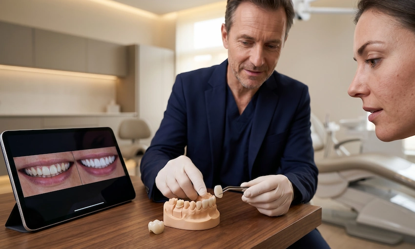 digital smile design consultation cosmetic dentist turkey
