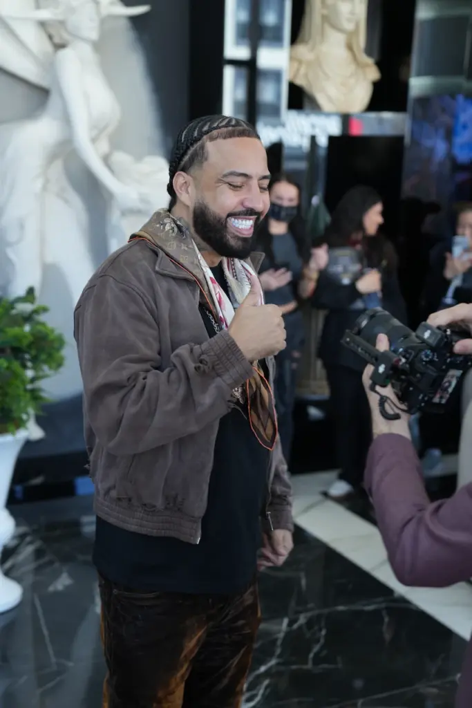 french montana teeth lema clinic shoot