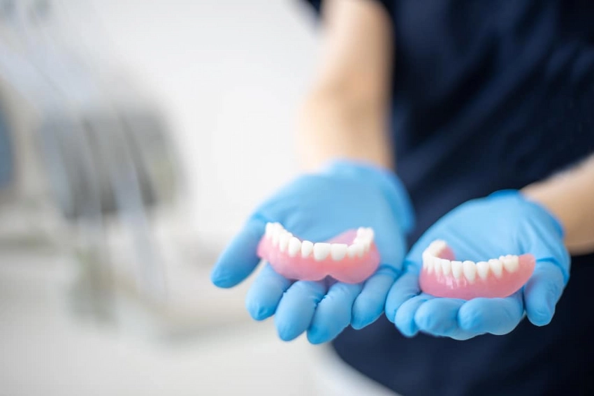 is denture adhesive causing yellowing on your palate is denture adhesive causing yellowing on your palate