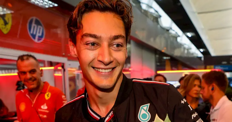 george russell teeth in 2024