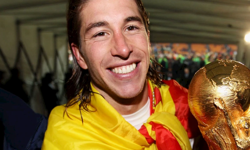 sergio ramos teeth in 2010
